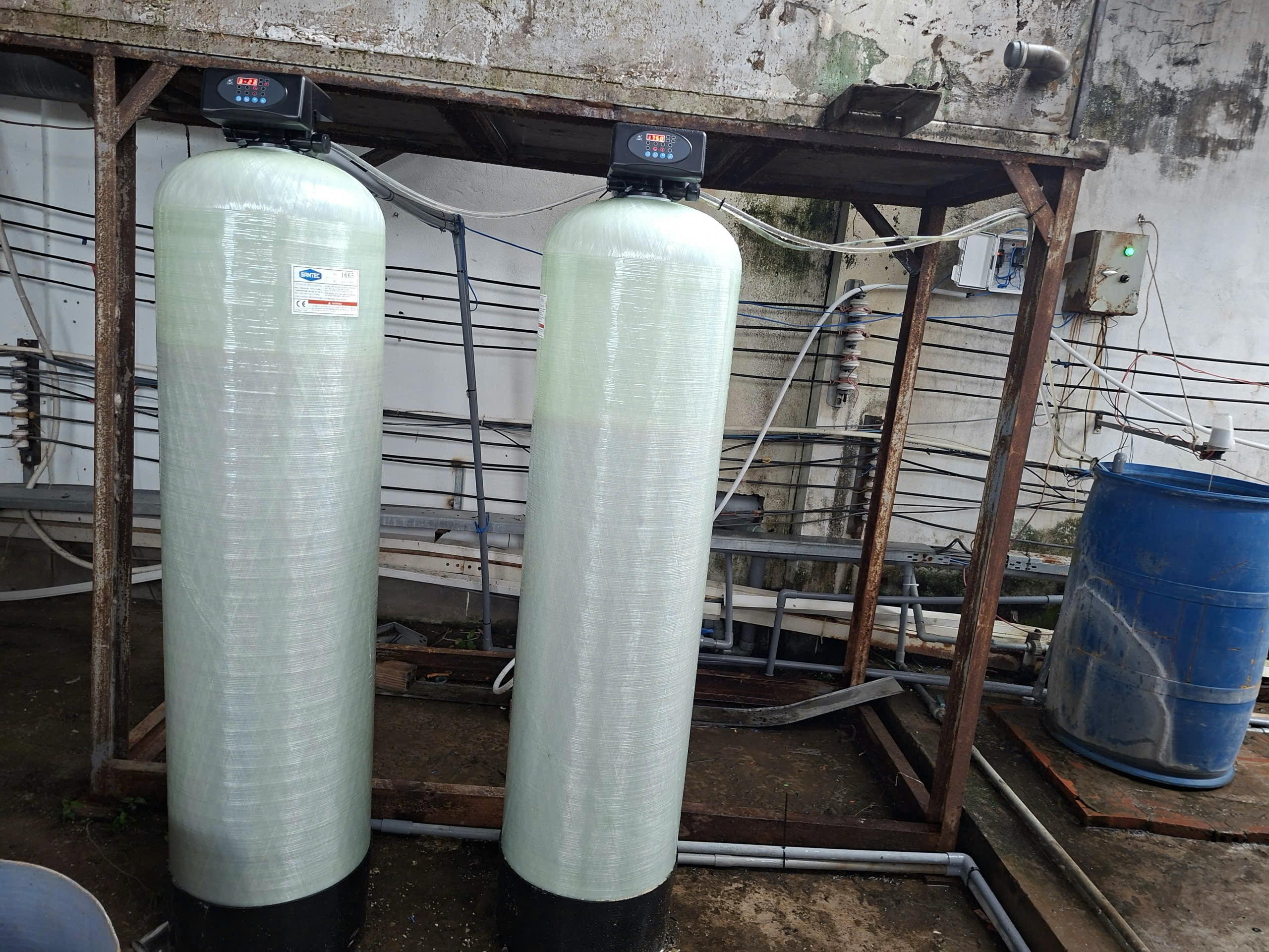 Hệ thống làm mềm nước 1m3/giờ